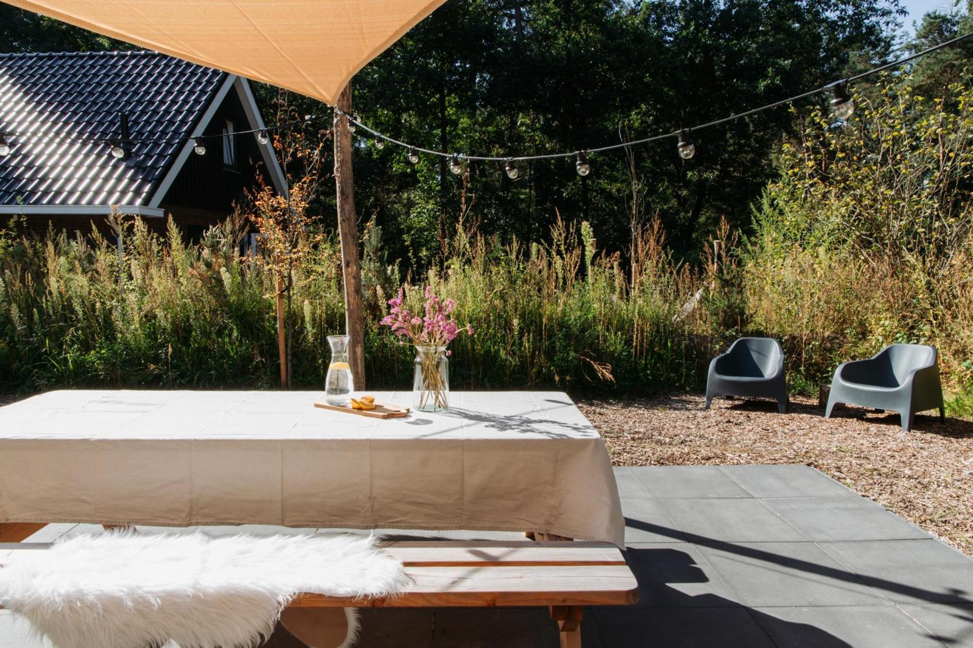 Foss Lodge - Luxe Boutique Boshuis Veluwe Nunspeet Eksteriør bilde